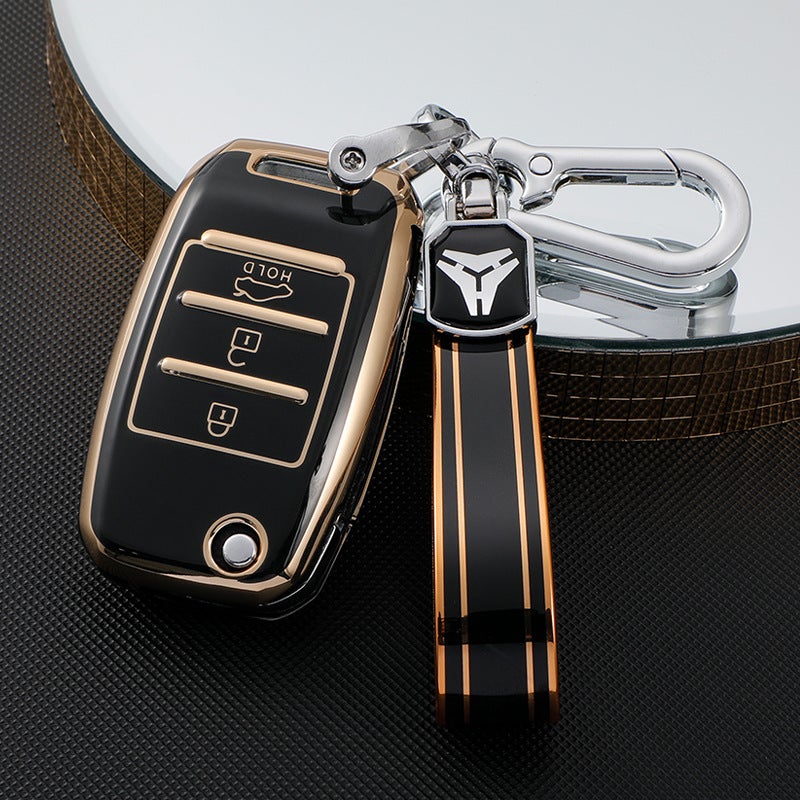 Suitable For Kia K3 K2 Keshen K4 Huan Chi Freddy Kxcross Set Kx7 Car Folding Key Case Buckle - Image 2